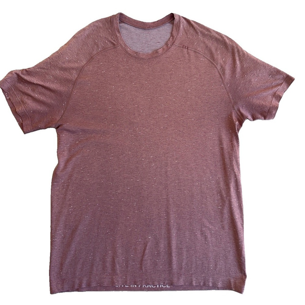 Lululemon Men's Metal Vent Tech Short Sleeve Shirt Athletic Workout Sz Medium